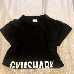 Cropped workout shirt